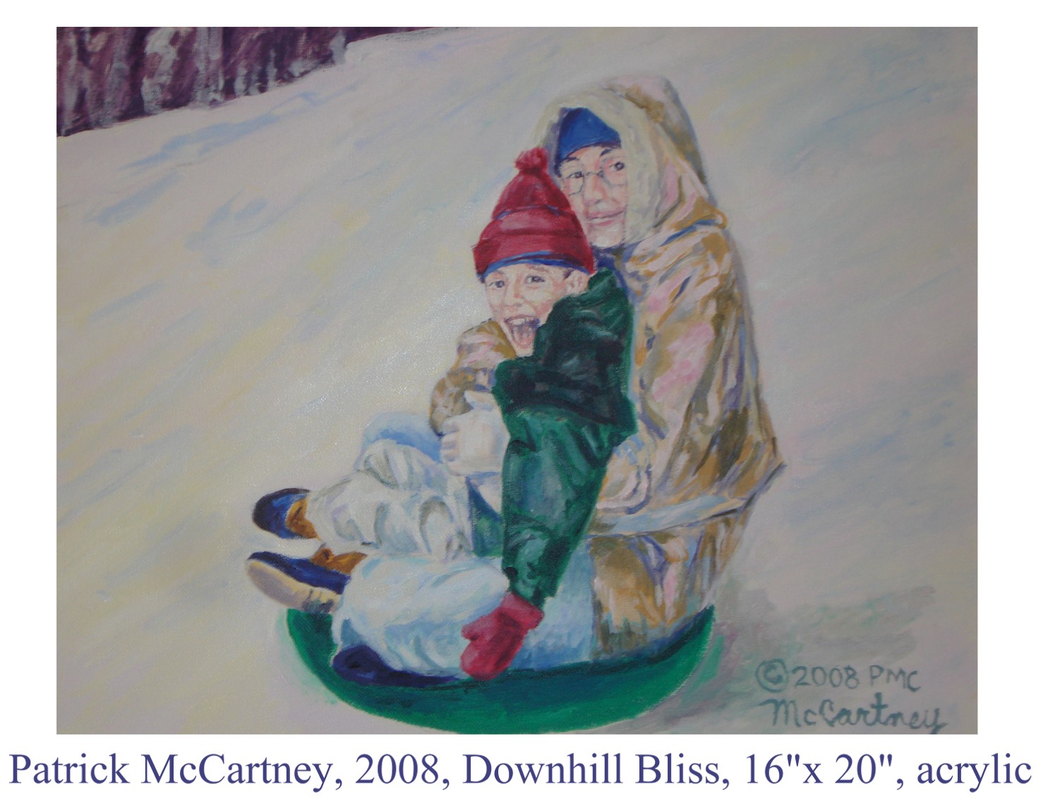 Downhill Bliss by Patrick McCartney